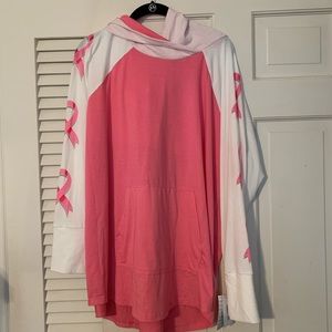 LulaRoe Breast Cancer Awareness Amber Hoodie